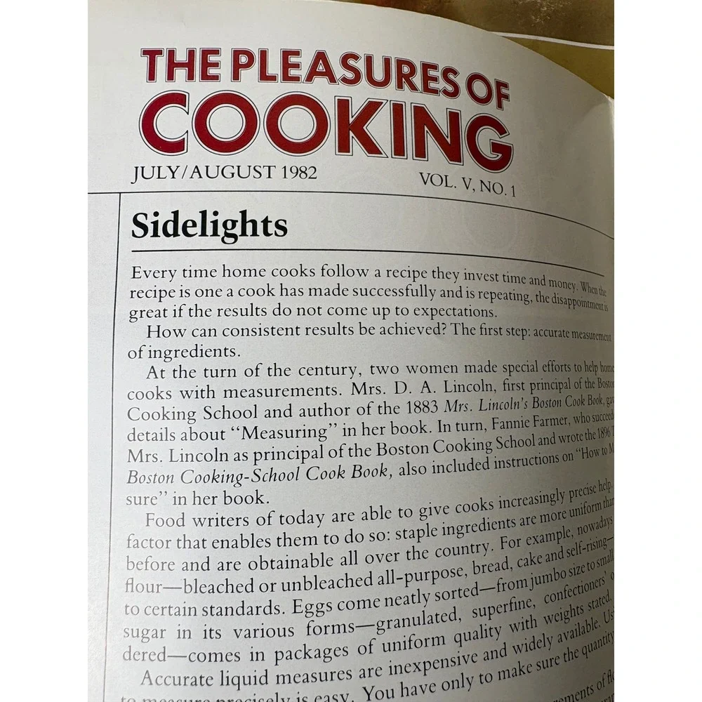 9 Vintage The Pleasures of Cooking Magazines Cuisinart 1980-1982 James Beard Lot